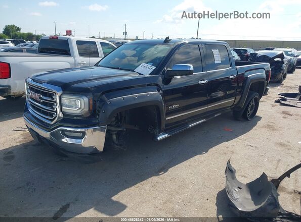 3GTP1NEC7HG358232 2017 GMC SIERRA Black Передня ліва чверть