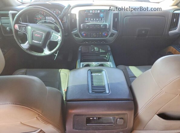 3GTP1NEC7JG212872 2018 GMC SIERRA Black Вид панелі приладів