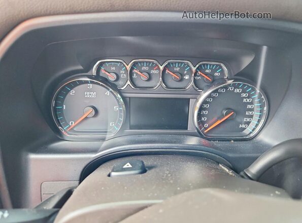 3GTP1NEC8HG253540 2017 GMC SIERRA Желто-коричневый Вид щитка приборов