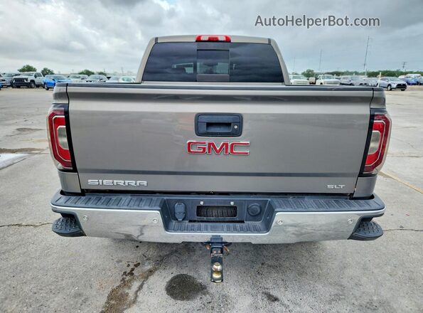 3GTP1NEC8HG253540 2017 GMC SIERRA Желто-коричневый Вид сзади