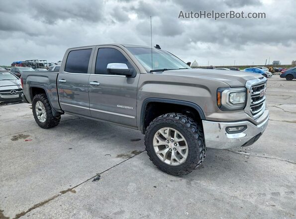 3GTP1NEC8HG253540 2017 GMC SIERRA Желто-коричневый Передняя правая четверть