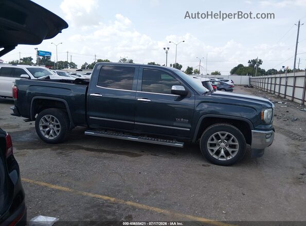 3GTP1NEC8JG136689 2018 GMC SIERRA Синий Вид задней части салона