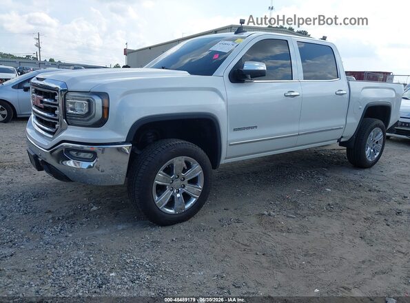 3GTP1NECXHG509287 2017 GMC SIERRA White Առջևի ձախ երեք քառորդ տեսարան