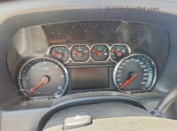 3GTP1NECXJG278123 2018 GMC SIERRA Gray Widok zestawu wskaźników