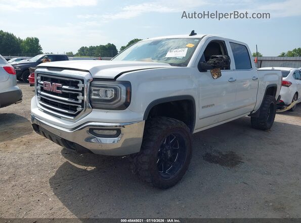 3GTP1NEJ4JG273515 2018 GMC SIERRA White Vista tres cuartos delantera izquierda