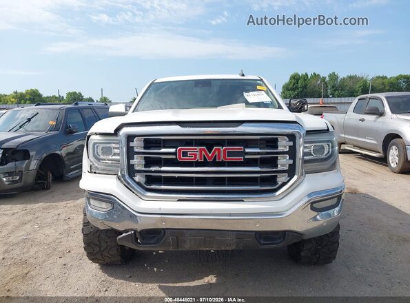 3GTP1NEJ4JG273515 2018 GMC SIERRA White Vista del cuadro de instrumentos