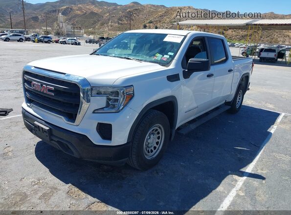3GTP8AEF9KG132392 2019 GMC SIERRA White Front left