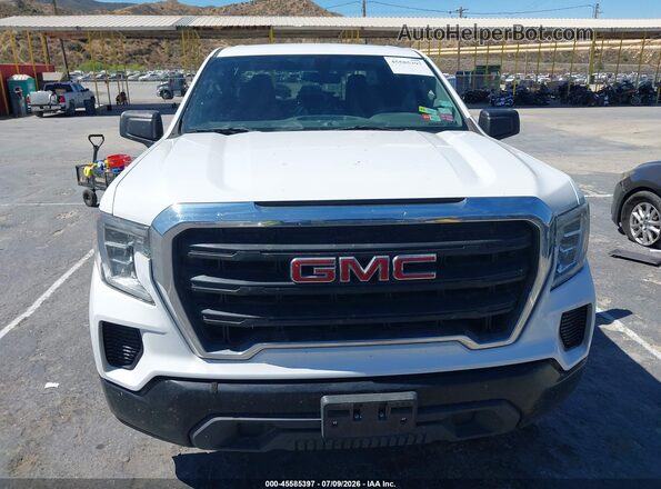3GTP8AEF9KG132392 2019 GMC SIERRA White Instrument cluster view