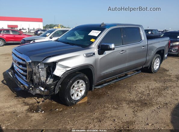 3GTP8BED2LG434953 2020 GMC SIERRA Gray Передня ліва чверть
