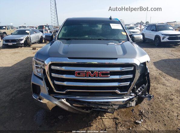 3GTP8BED2LG434953 2020 GMC SIERRA Gray Вид задньої частини салону
