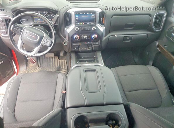 3GTP8CED2MG113745 2021 GMC SIERRA Красный Вид панели приборов
