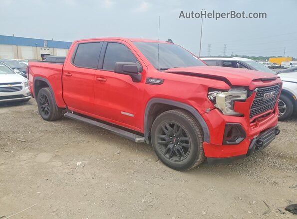 3GTP8CED2MG113745 2021 GMC SIERRA Красный Передняя правая четверть
