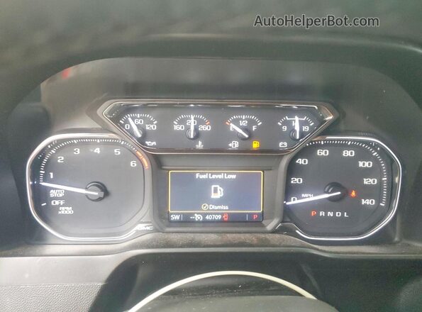 3GTP8CED2MG113745 2021 GMC SIERRA Красный Вид щитка приборов