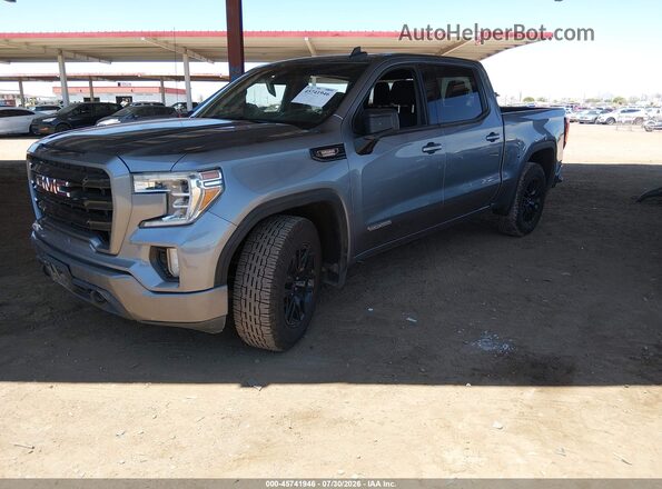 3GTP8CET3MG373045 2021 GMC SIERRA Gray Vista tres cuartos delantera izquierda