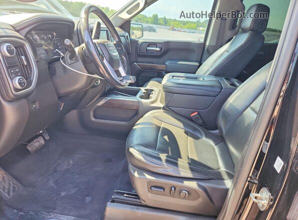 3GTP8DED1LG173200 2020 GMC SIERRA Black წინა სალონის ხედი