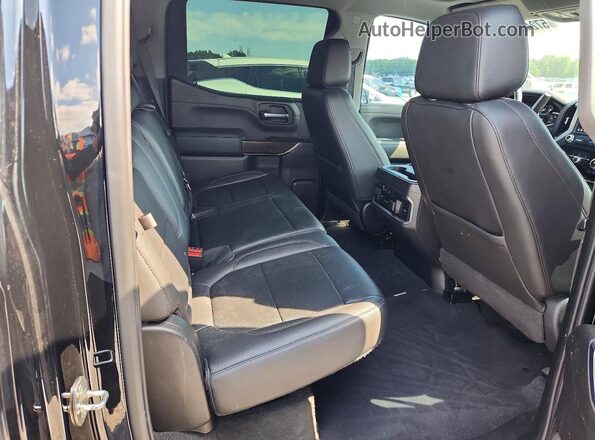 3GTP8DED1LG173200 2020 GMC SIERRA Black უკანა სავარძლების ხედი