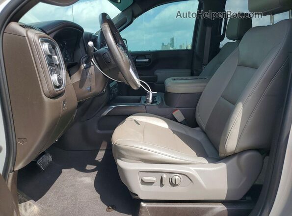 3GTP8DED3MG147036 2021 GMC SIERRA Silver Вид салону спереду