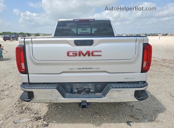 3GTP8DED3MG147036 2021 GMC SIERRA Silver Вид ззаду