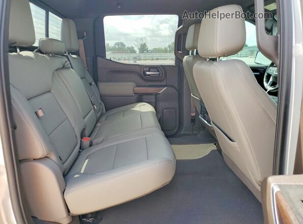 3GTP8DED3MG147036 2021 GMC SIERRA Silver Вид задніх сидінь
