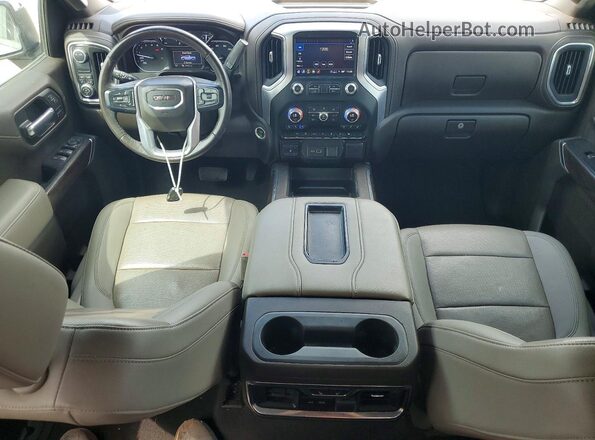 3GTP8DED3MG147036 2021 GMC SIERRA Silver Вид панелі приладів