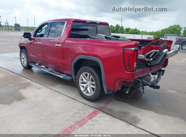 3GTP8DED4MG192776 2021 GMC SIERRA Burgundy Trasero izquierdo