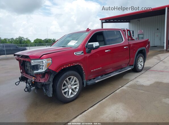 3GTP8DED4MG192776 2021 GMC SIERRA Burgundy Vista tres cuartos delantera izquierda
