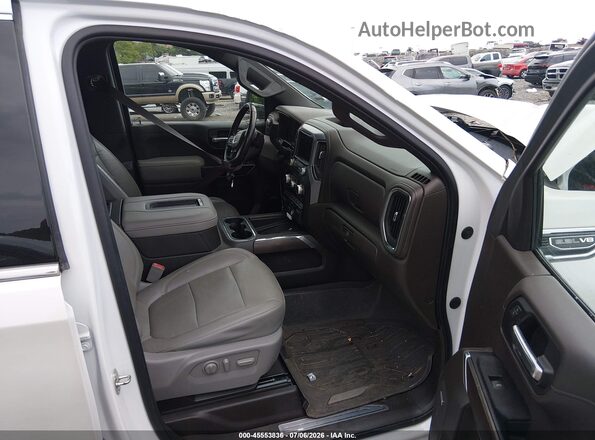 3GTP8DED6LG173144 2020 GMC SIERRA Gray Widok wnętrza z przodu