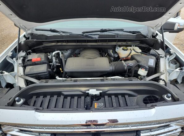 3GTP8DED9MG217977 2021 GMC SIERRA White Вид задньої частини салону