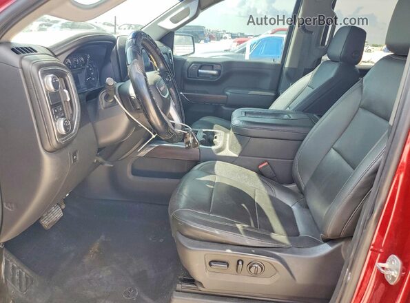 3GTP8DET5MG329280 2021 GMC SIERRA Red Widok wnętrza z przodu