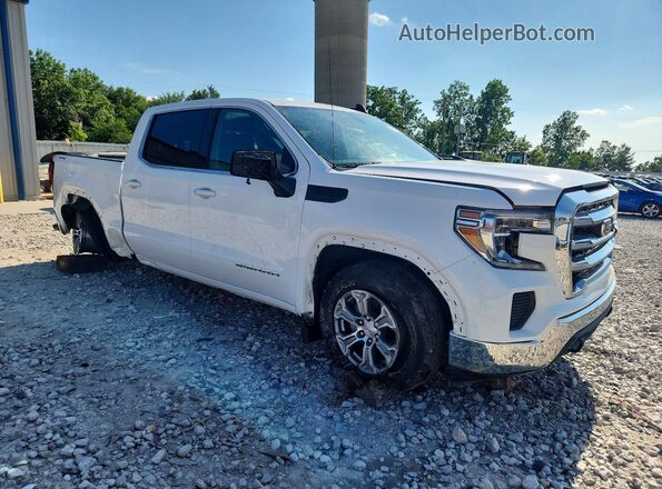 3GTP9BEK8MG180663 2021 GMC SIERRA White Передня права чверть