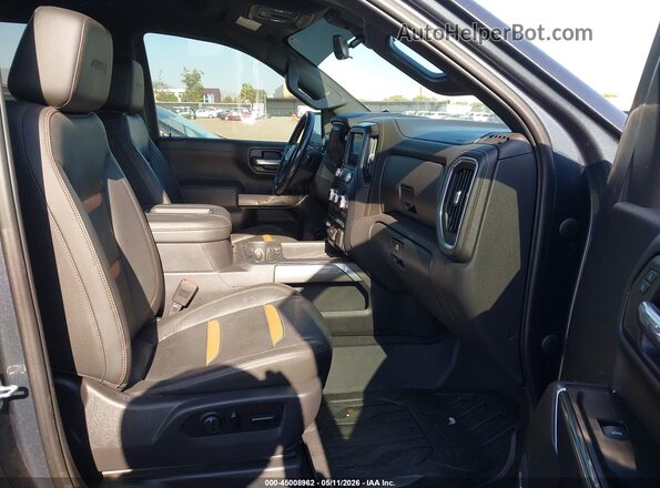 3GTP9EED1KG220758 2019 GMC SIERRA Gray Widok wnętrza z przodu