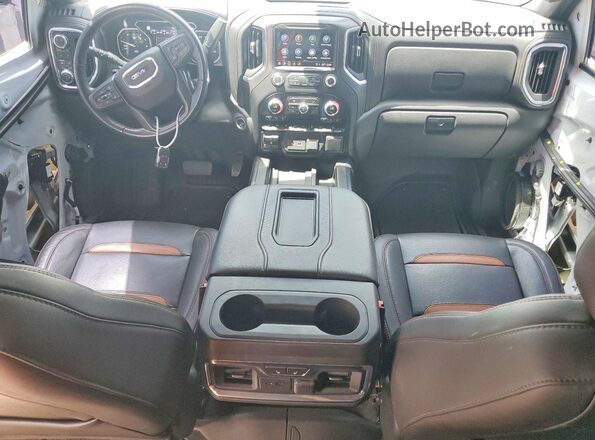 3GTP9EED3MG297599 2021 GMC SIERRA White Widok deski rozdzielczej