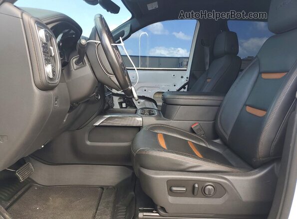 3GTP9EED3MG297599 2021 GMC SIERRA White Widok wnętrza z przodu