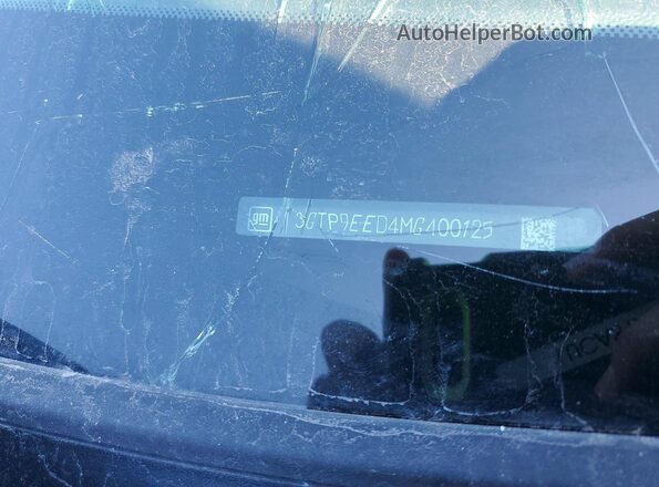 3GTP9EED4MG400125 2021 GMC SIERRA Черный Вид подкапотного пространства