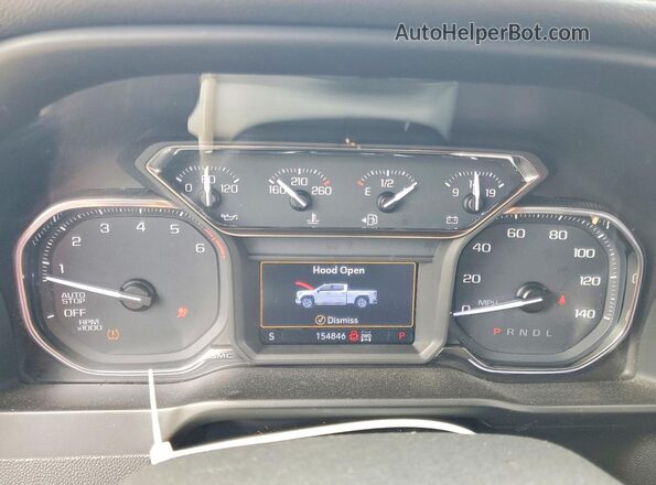 3GTP9EED9KG261946 2019 GMC SIERRA Серый Вид щитка приборов