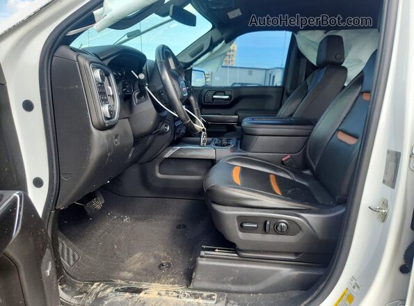 3GTP9EEL0KG126796 2019 GMC SIERRA White Widok wnętrza z przodu