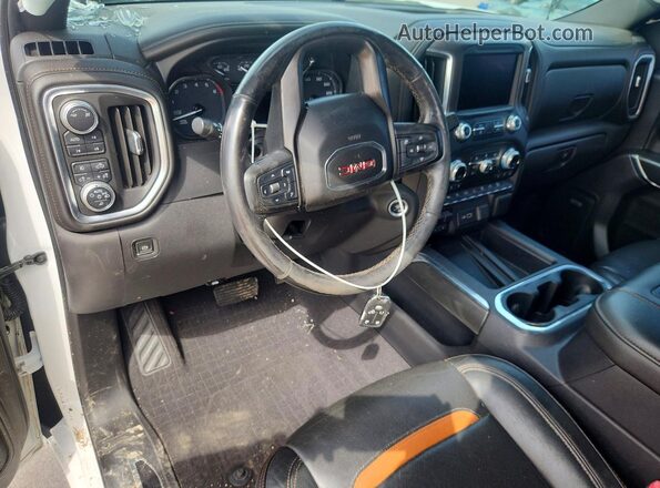 3GTP9EEL0KG126796 2019 GMC SIERRA White Widok deski rozdzielczej