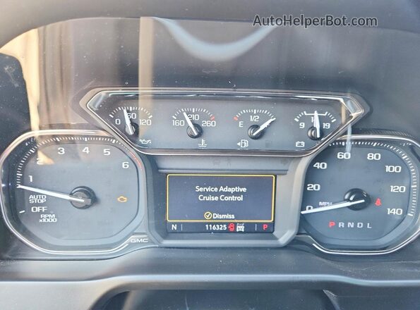 3GTP9EEL0LG123351 2020 GMC SIERRA Black Սարքավորումների վահանակի տեսք