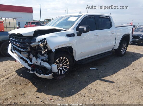 3GTP9EEL0MG411985 2021 GMC SIERRA White Vista tres cuartos delantera izquierda