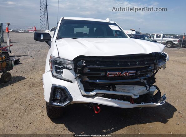 3GTP9EEL0MG411985 2021 GMC SIERRA White Vista del cuadro de instrumentos