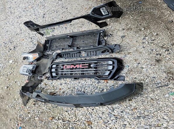 3GTP9EEL3MG457777 2021 GMC SIERRA Black ძრავის განყოფილების ხედი