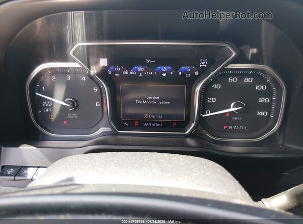 3GTP9EEL6KG178451 2019 GMC SIERRA Gray Widok tylnych siedzeń