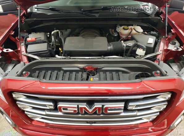 3GTP9EEL7MG203893 2021 GMC SIERRA Red Widok wnętrza z tyłu