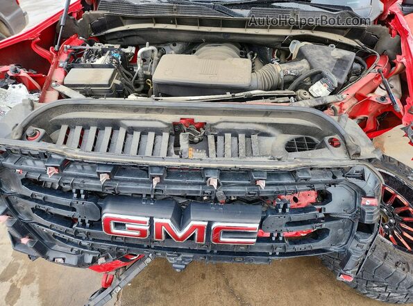 3GTP9EELXNG107998 2022 GMC SIERRA Red Rear interior view
