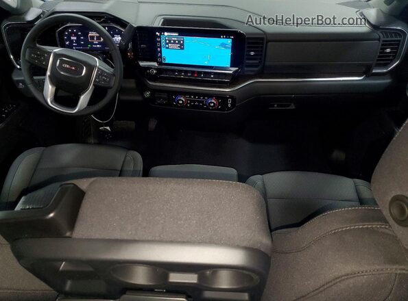 3GTPHBEK1TG320618 2026 GMC SIERRA Black Dashboard view