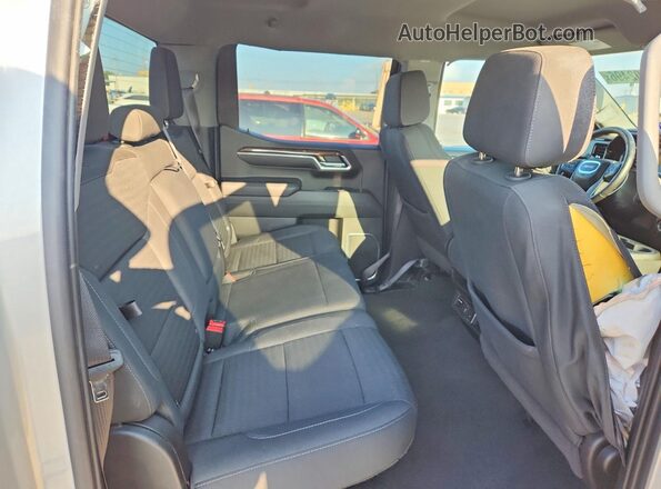 3GTPHCED8NG560680 2022 GMC SIERRA Silver უკანა სავარძლების ხედი