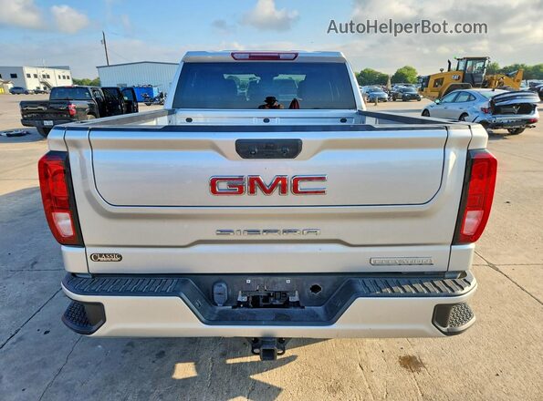 3GTPHCED8NG560680 2022 GMC SIERRA Silver უკანა ხედი