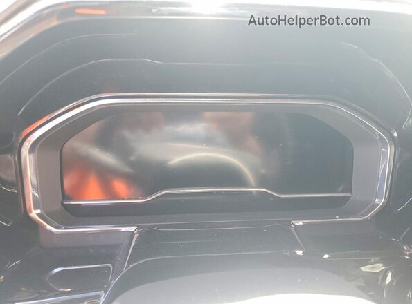 3GTPHCED8SG155592 2025 GMC SIERRA Black Вид щитка приладів