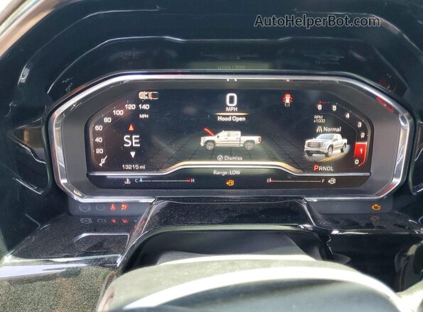 3GTPHCED9SG351718 2025 GMC SIERRA Black Սարքավորումների վահանակի տեսք