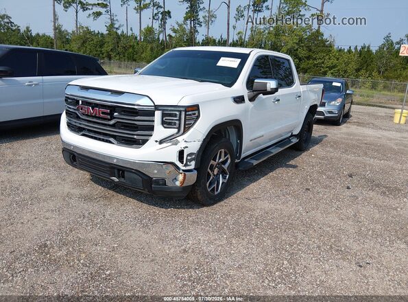 3GTPHDED3PG195480 2023 GMC SIERRA White Передня ліва чверть